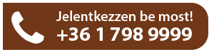 Jelentkezzen be most! +36 1 798 9999